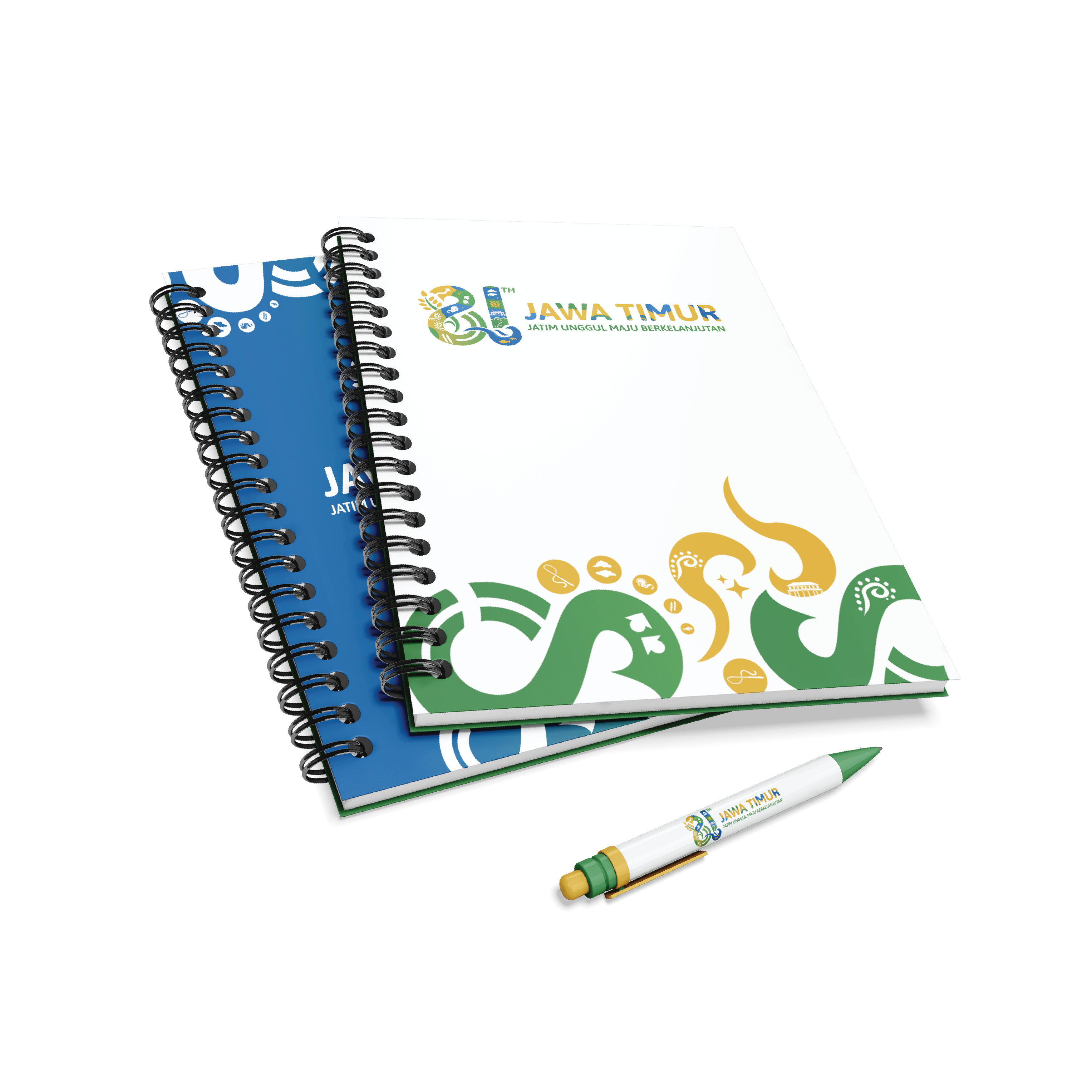 Mockup Buku Agenda & Pulpen